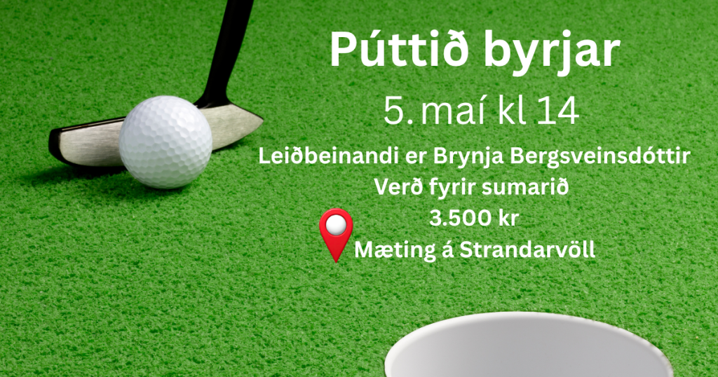 púttið byrjar (2)