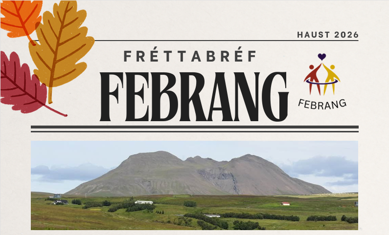 fréttabréf forsíða